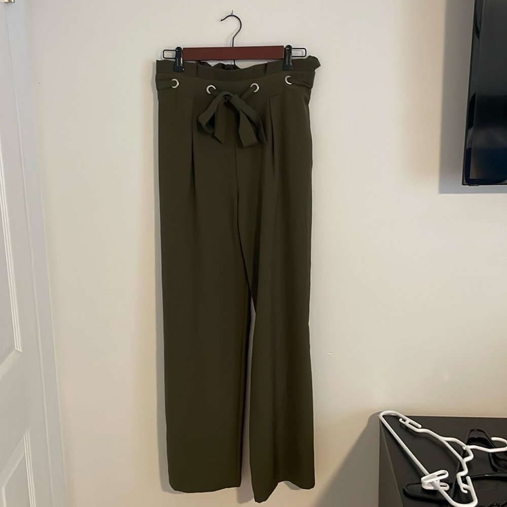 Forest green dress pants